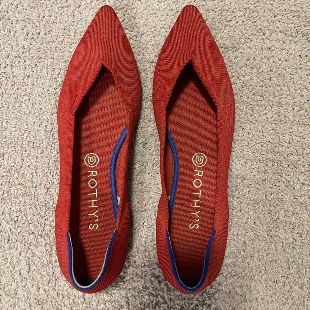 Rothy’s The Point, Color-Chili Red